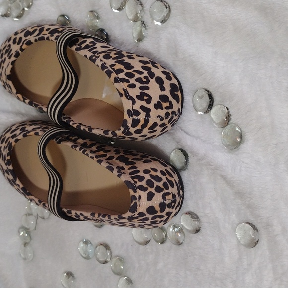 NWOT Nordstrom Leopard Ballet Flats - Picture 4 of 5